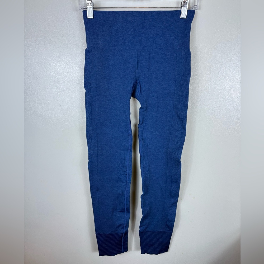 Lululemon Womens Ebb To Street Pant Leggings Blue Athleisure Size 6